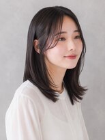 トリニティ(trinity) 髪質改善 柔らかい自然な 縮毛矯正 ミディアムレイヤー