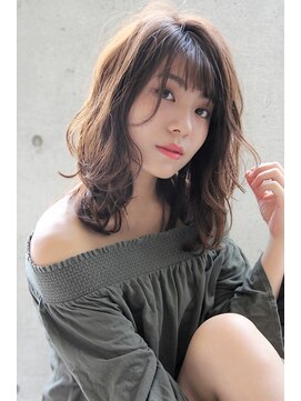 ヘアーアンドメイク シーク 吉祥寺(HAIR&MAKE SeeK) 【アッシュグレージュ】鎖骨レイヤーミディ