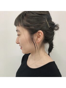 キー(kii) naturalarrange(asuka) ブリーチカラー　福岡　天神　今泉　薬院