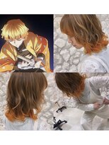 モアナ バイ ヘッドライト 駒沢大学店(Moana by HEADLIGHT)&nbsp;裾カラー#デザインカラー#大人かわいい