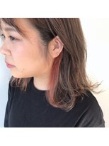 フィール アドバンス 袋井(feel advance) earring color◎　【髪質改善/インナーカラー/ハイライト】