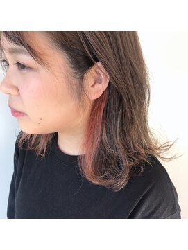 フィール アドバンス 袋井(feel advance) earring color◎　【髪質改善/インナーカラー/ハイライト】