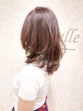 ミッシェル アフロート(michelle afloat) 髪実改善トップひし形ふんわり動き簡単まとまるツヤカーブカット