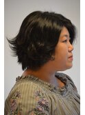 ショートボブ、髪質改善、白髪ぼかし、キッズカット、カット