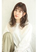 大人かわいいセミディヘア【cher西宮北口：三田】