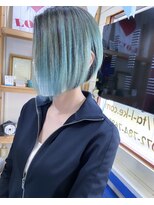 トーク 伊丹本店(TAL'KE)&nbsp;TAL'KE/バレイヤージュ×ミントカラー_713