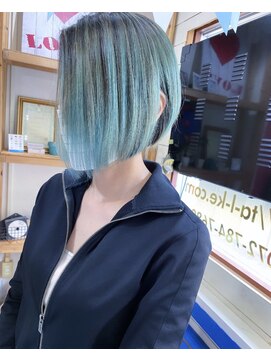 トーク 伊丹本店(TAL'KE) TAL'KE/バレイヤージュ×ミントカラー_713