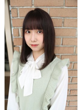 サロンドミルク 原宿(salon de MiLK) 【salon de MiLK 原宿】ミディアム×ラベージュ