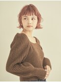 ボブ/カーキグレージュ/マッシュショート/大人かわいい[新宿駅]