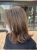 透明感ベージュ(^^)宮崎/透明感カラー/ベージュ