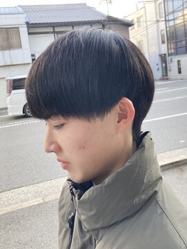 ジュエ(jouer) サラッと刈り上げマッシュ韓流ヘア