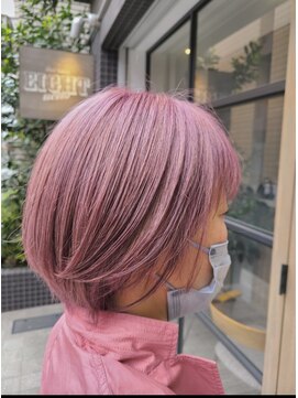エイト 上野店(EIGHT ueno) 【EIGHT 上野】佐藤 透明感ピンクベージュ