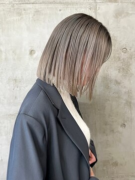 ソルトウォーター(SALT WATER) ホワイトグレージュ　モードヘア