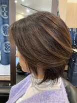 髪 ふじ井&nbsp;ダイヤモンドスクエアデイスコネクションレイヤーハンサムボブ