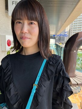 フィルム(FiLMs) シンプルミディアムボブ☆