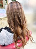 20代30代40代大人可愛い大人3Dカラーブリーチ無し艶感
