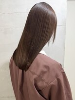 デューヘアー(due hair) 髪質改善×酸性ストレート×ツヤ髪スタイル×ニュアンスカラー