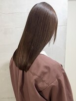 デューヘアー(due hair) 髪質改善×酸性ストレート×ツヤ髪スタイル×ニュアンスカラー