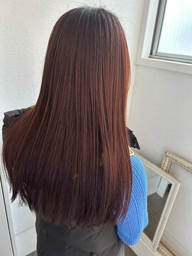 カフカ(CAFCA) レッド×オレンジ