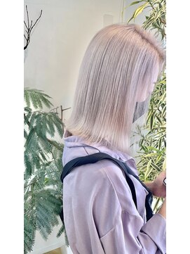 ドルチェ 心斎橋(Dolce) ホワイトミルクティ/タッセルボブ/外ハネ/韓国風