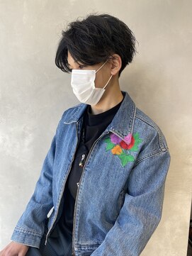 ネルケ 立川(nelke) メンズセンターパート/フェザーパーマ/ニュアンスパーマ