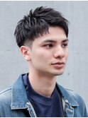 大人男子メンズビジネスリクルートツーブロックベリーショート