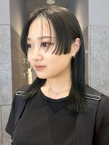 アイティーバイアルバム 藤沢店(IT by ALBUM)&nbsp;レイヤーロングくびレイヤーアッシュブラック_ba482331