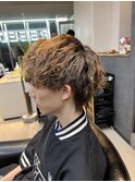 波巻きマッシュスタイル