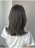 くびれレイヤー_グレージュ_くすみカラー_イルミナ_担当西村