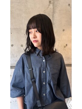 エミュ 中央駅店(eMu) dark brown×顔周り