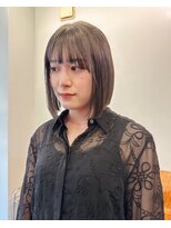 ニール シトロン 名古屋 伏見 丸の内(NEELU citron)&nbsp;【Neelu_misa】1ブリーチで出来るグレージュカラー