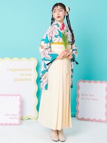 卒業式ヘアセット／袴着付け