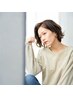 外国人風カラー(ロング)+髪質改善7stepトリートメント　￥17300