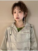 ショートパーマ ウルフ ニュアンスパーマ
