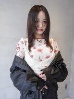 ニコ トウキョウ 渋谷(nico TOKYO)&nbsp;顔まわりレイヤーハッシュレイヤー透明感オリーブグレージュ渋谷