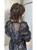 お呼ばれヘア/ボブアレンジ¥2200円クーポン