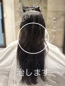 ヒライ(HIRAI) No.12 60代のお悩み「パヤパヤ、絡まり」Before