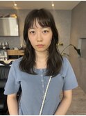 夏カラー/オリーブブラウン/ニュアンス巻き/前髪/レイヤー