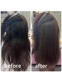 美髪縮毛矯正（フル）