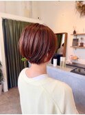 丸みショートくびれヘア