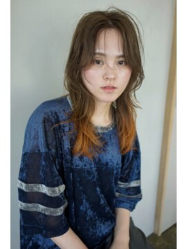 ロッジアート(Lodge art) hazel beige × orange