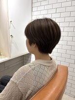 ハツ 橋本(HATSU) 大人可愛いショートにナチュラルハイライト