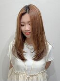 【力丸】軽やかレイヤー×髪質改善ストレート
