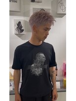 キング 心斎橋店(K!ng)&nbsp;ハイライトカラーミルクティーベージュレイヤーカット