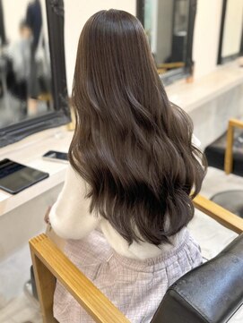 セルカ 新宿(CERCA) 新宿韓国風グレージュカラーヨシンモリ初カラー西新宿