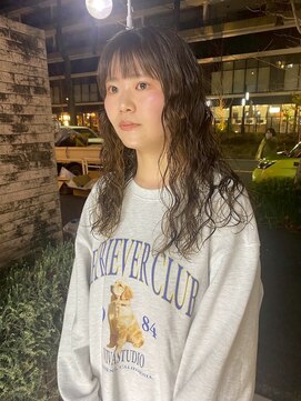 キヴィ(kivi) 【ストリート×レトロ】外国人のようなクセ毛風リッジウェーブ