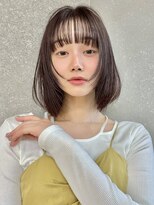 ロンドネートゥル 新潟(Lond naitre)&nbsp;ダークアッシュ/似合わせカット/レイヤーカット(新潟/万代）