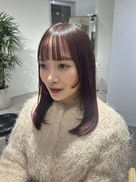 ゼン(ZEEN) bordeaux color x layer