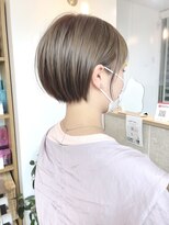 サンドパールス 仙台店(sand PALCE)&nbsp;髪質改善/大人ガーリー/似合わせカット/ショートボブ前髪/仙台