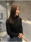 オリーブベージュ×レイヤー